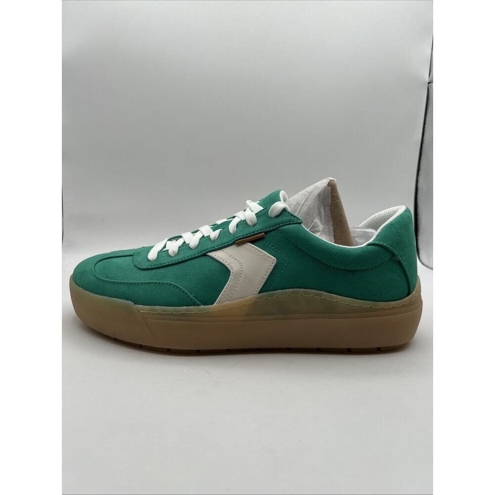 Dr. Scholl's Women's Time Off Knit Sneakers NWOB 11W Green - Picture 4 of 7